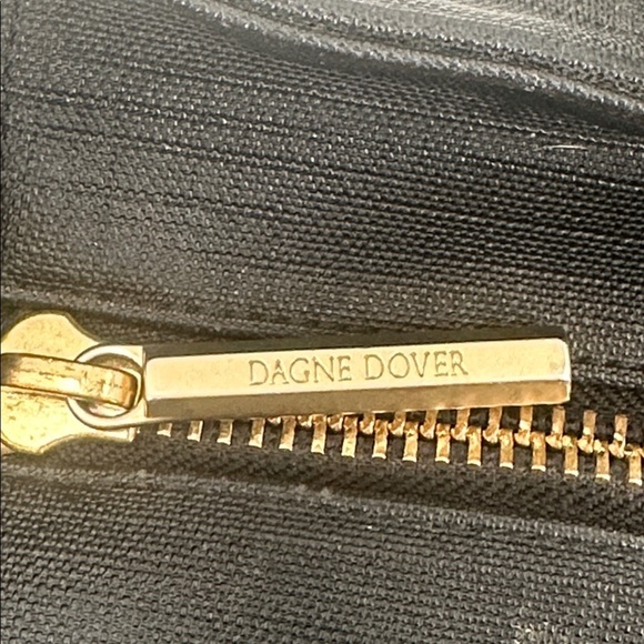 Dagne Dover Elegant Black Legend Signature Tote Bag - Picture 8 of 16